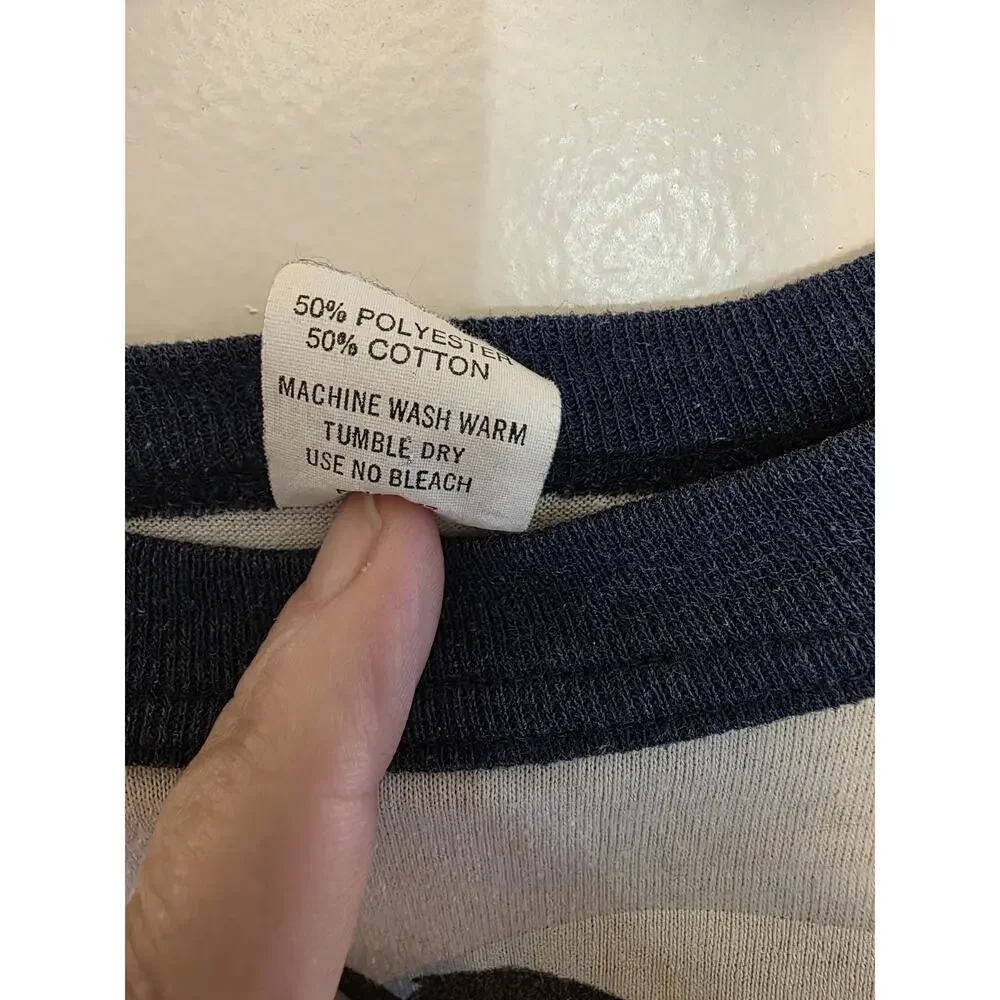 Vtg Bantam 1981 Nags Head NC Long Sleeve Shirt Size XL Retro Beach Palm Trees - Picture 4 of 7